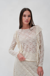 Blusa di pizzo