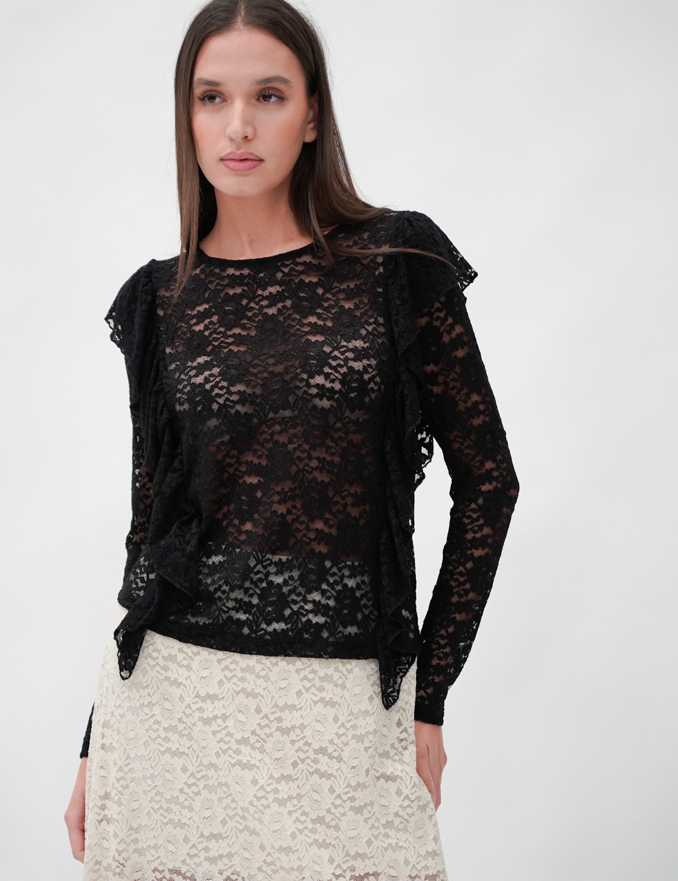 Blusa di pizzo