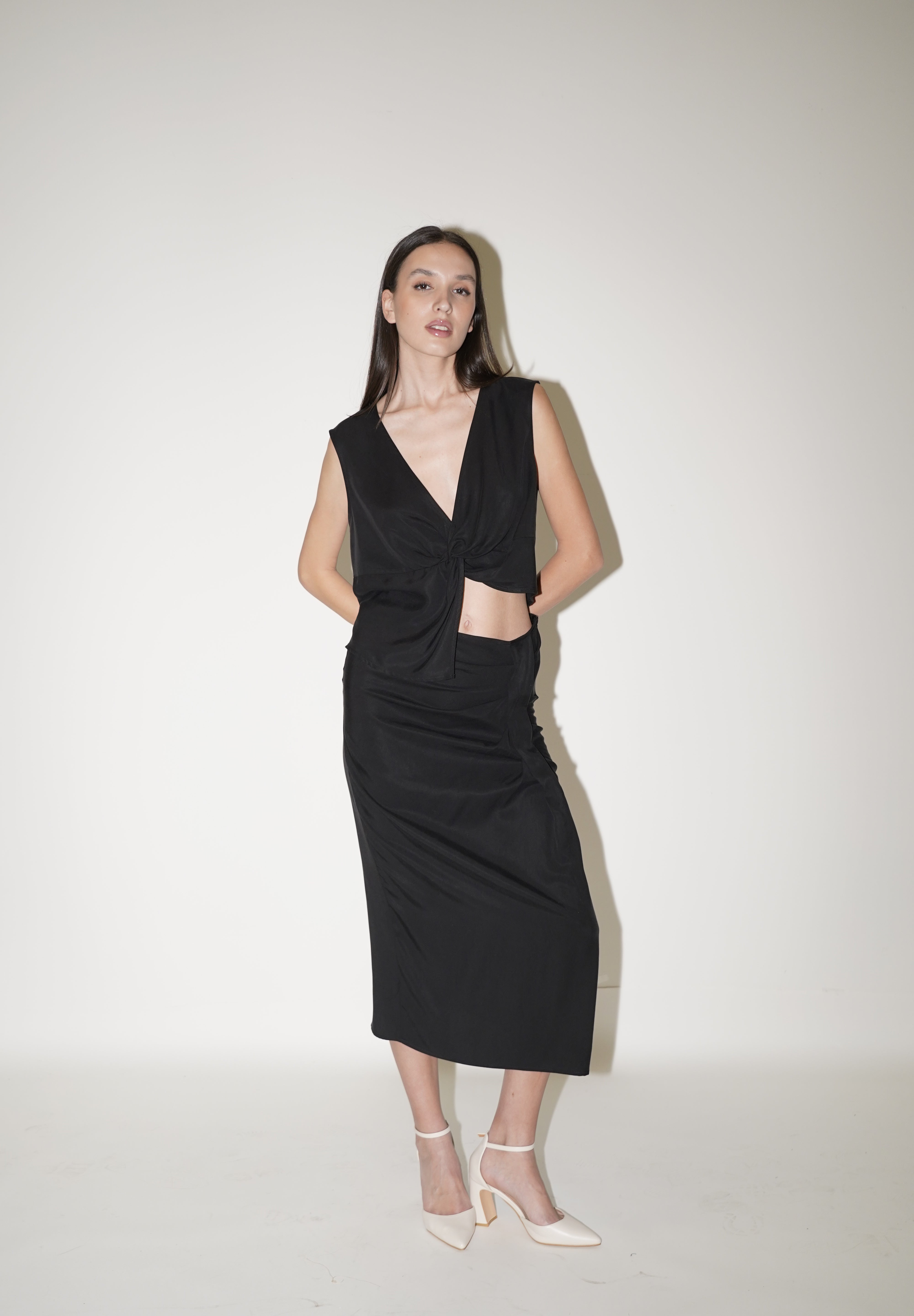 Blusa incrociata