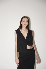 Blusa incrociata
