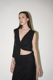 Blusa incrociata