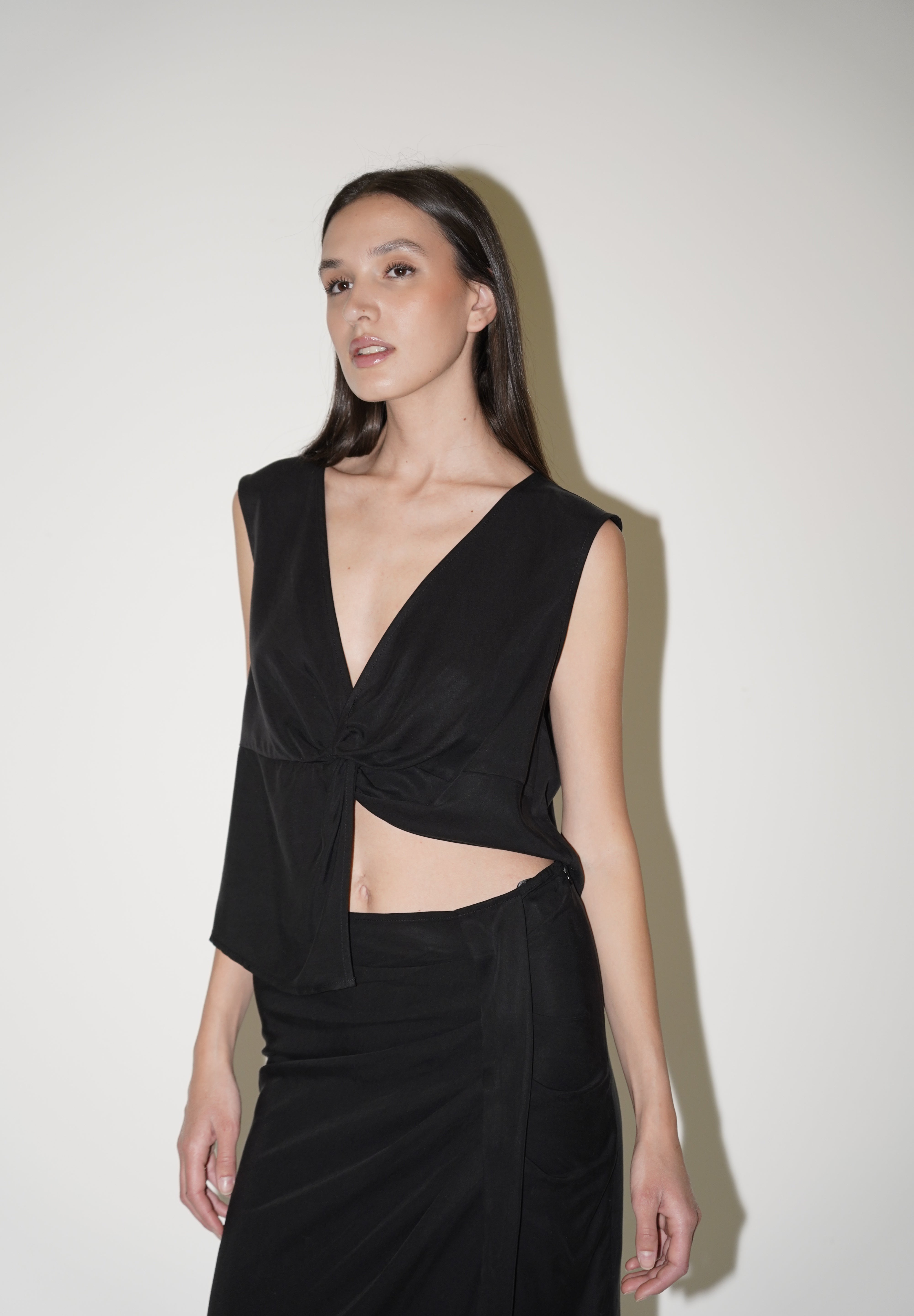 Blusa incrociata