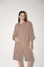 Camicia con tasche