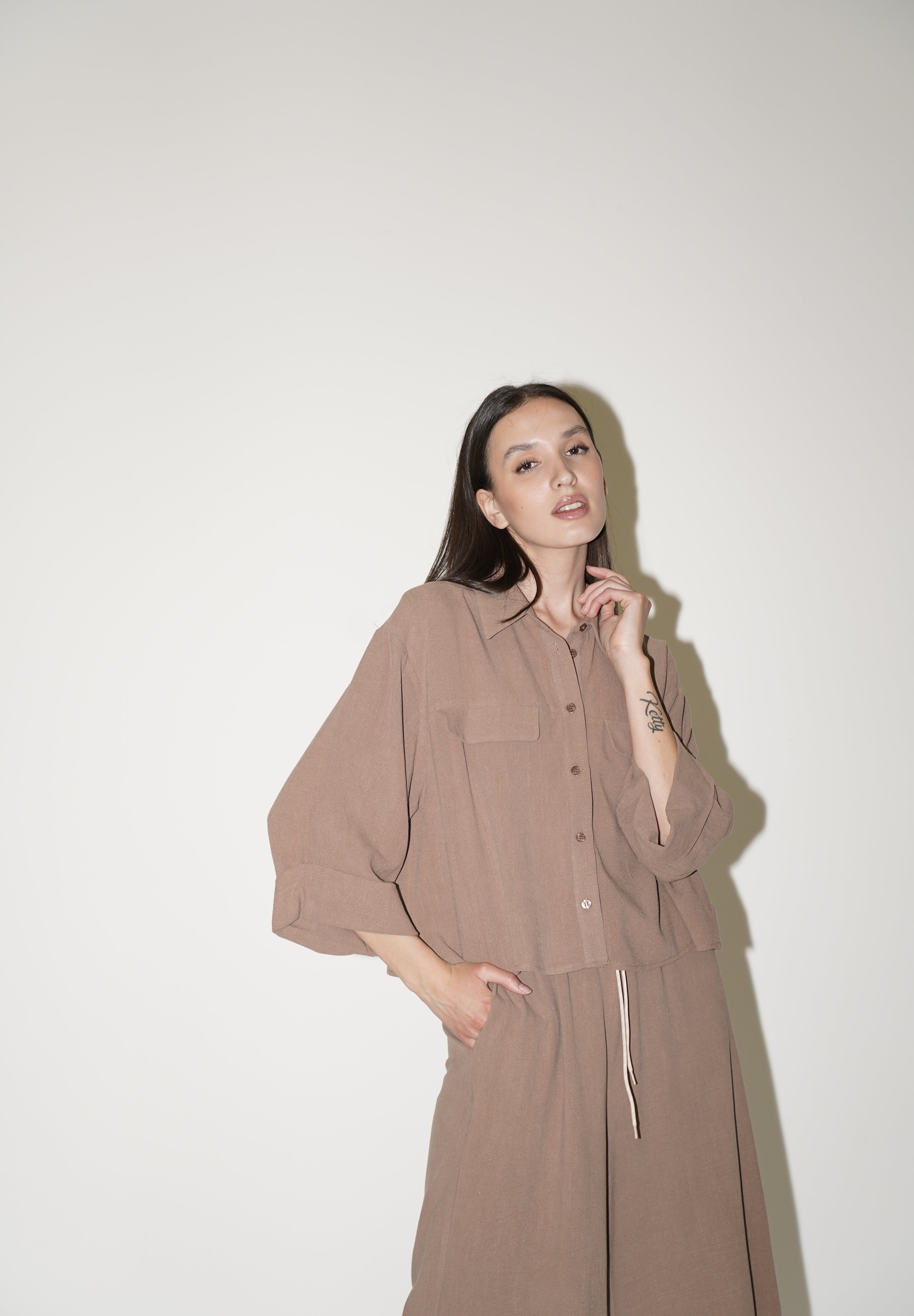 Camicia con tasche