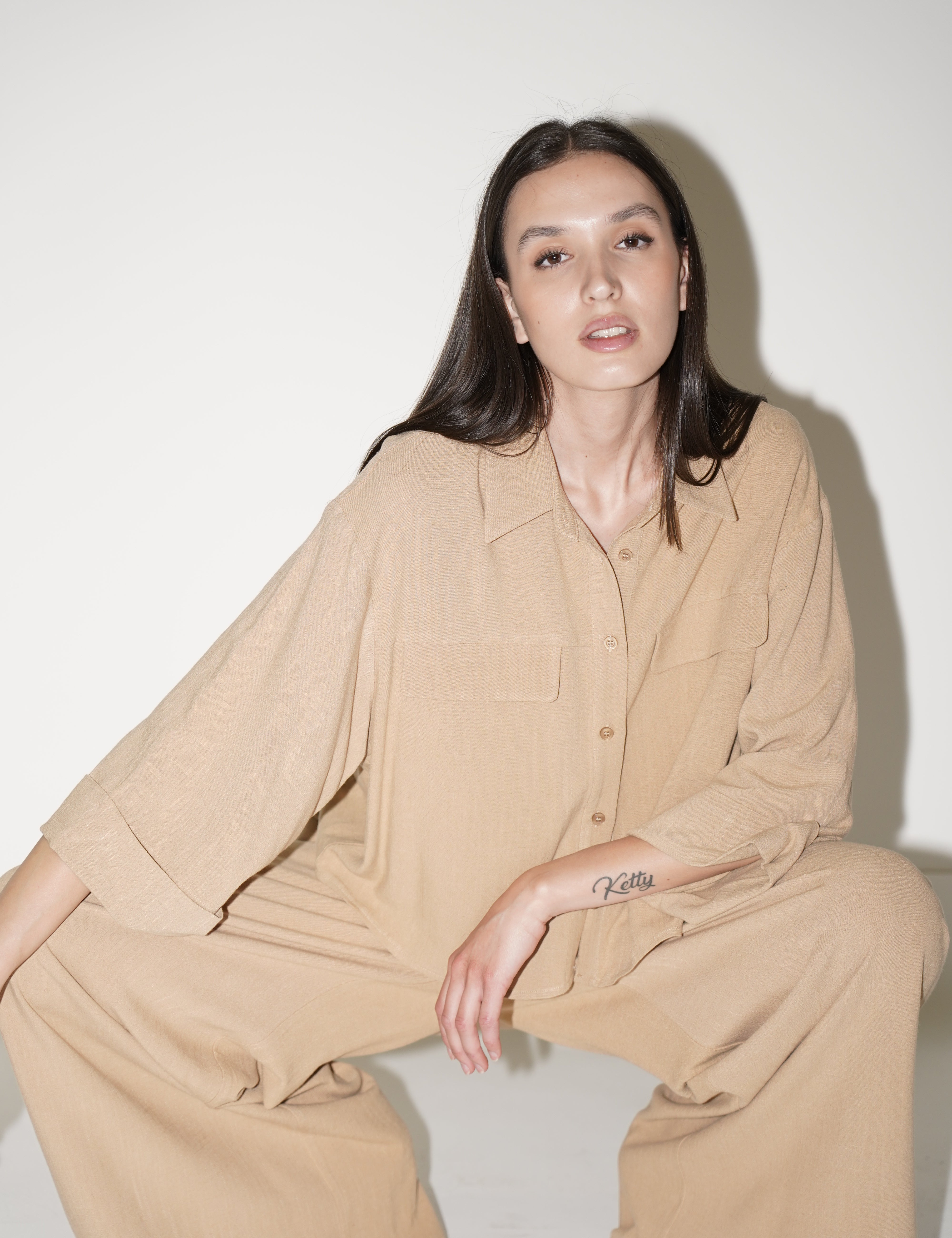 Camicia con tasche