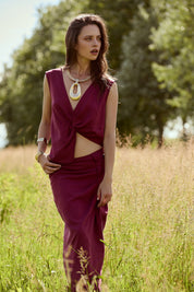Blusa incrociata